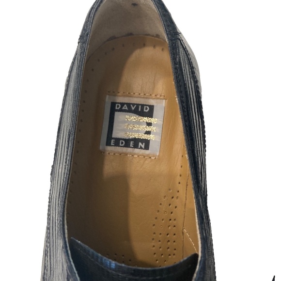 Used David Eden Black Thor Size 10 Mens Shoes main image 5